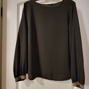 Stella & Dot Black top XL